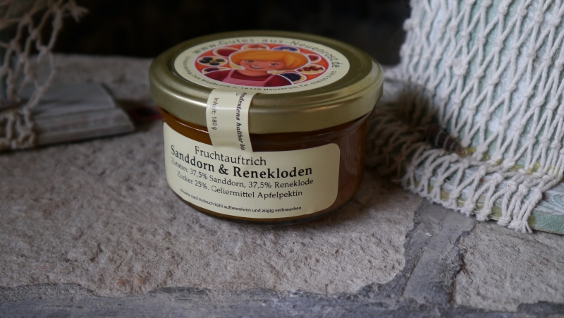 Sanddorn mit Reneklode